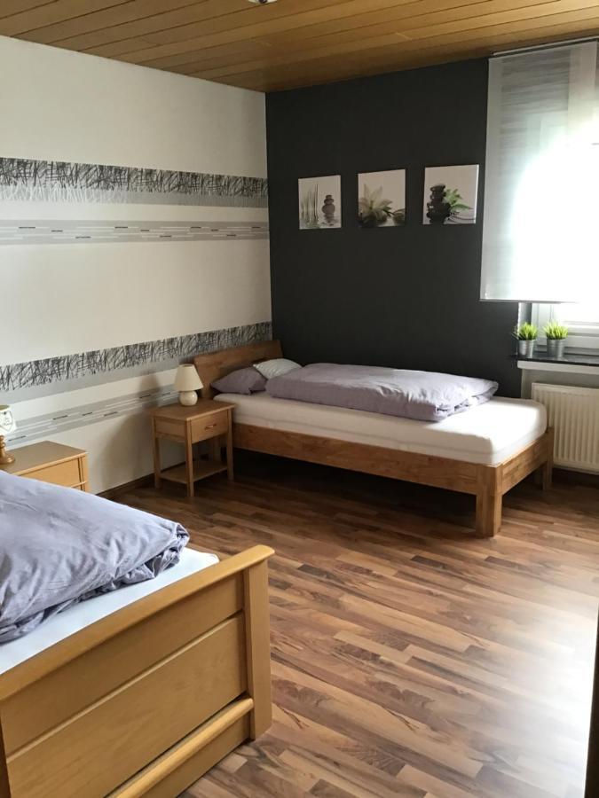 Ferienwohnung Am Wiehengebirge Hullhorst Exteriör bild
