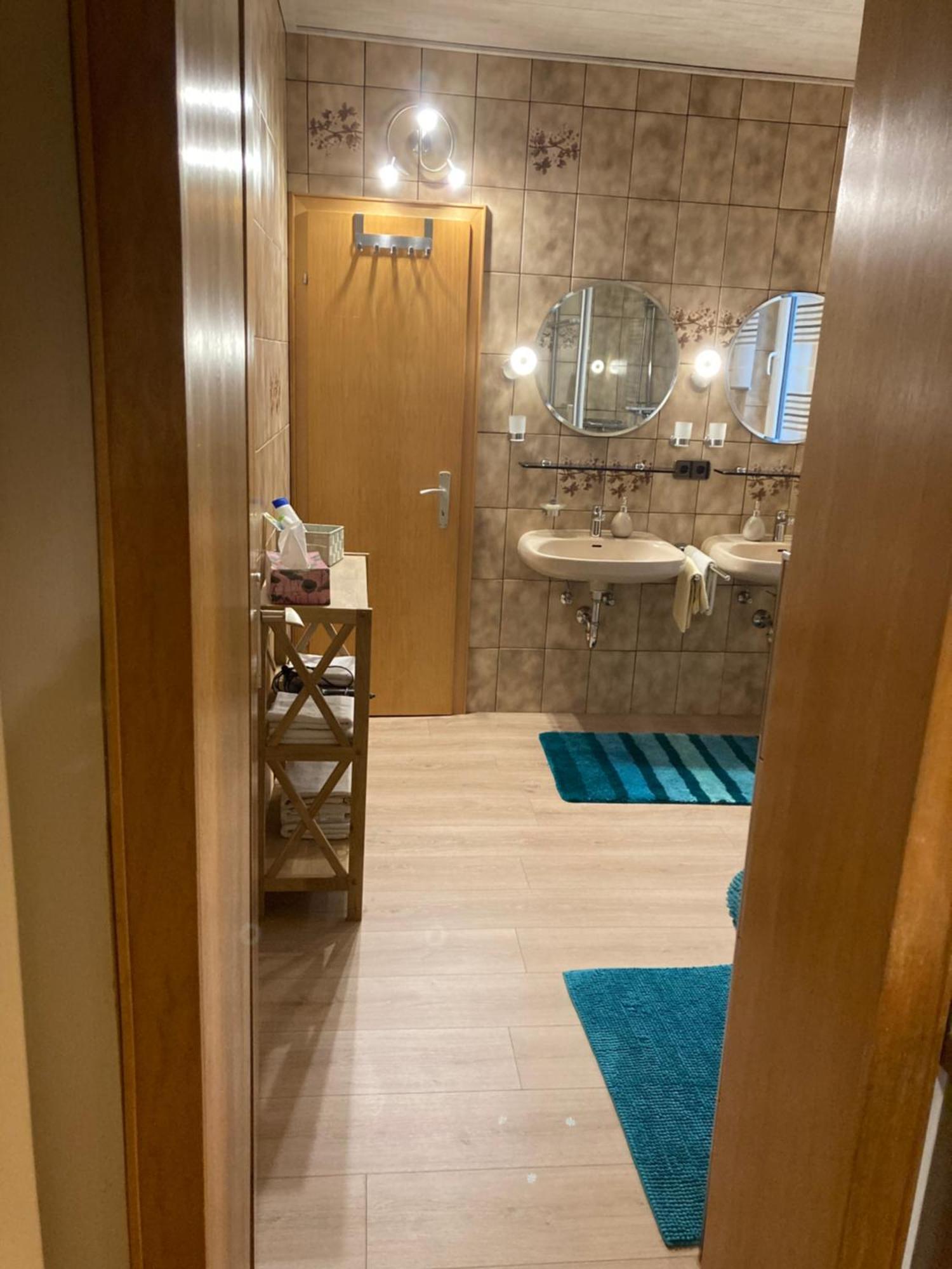 Ferienwohnung Am Wiehengebirge Hullhorst Exteriör bild