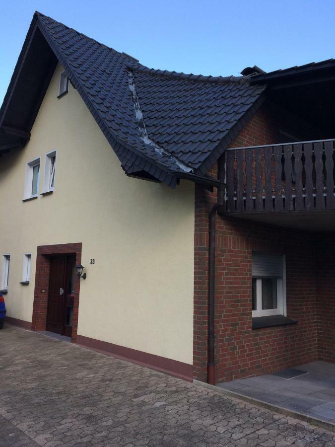 Ferienwohnung Am Wiehengebirge Hullhorst Exteriör bild