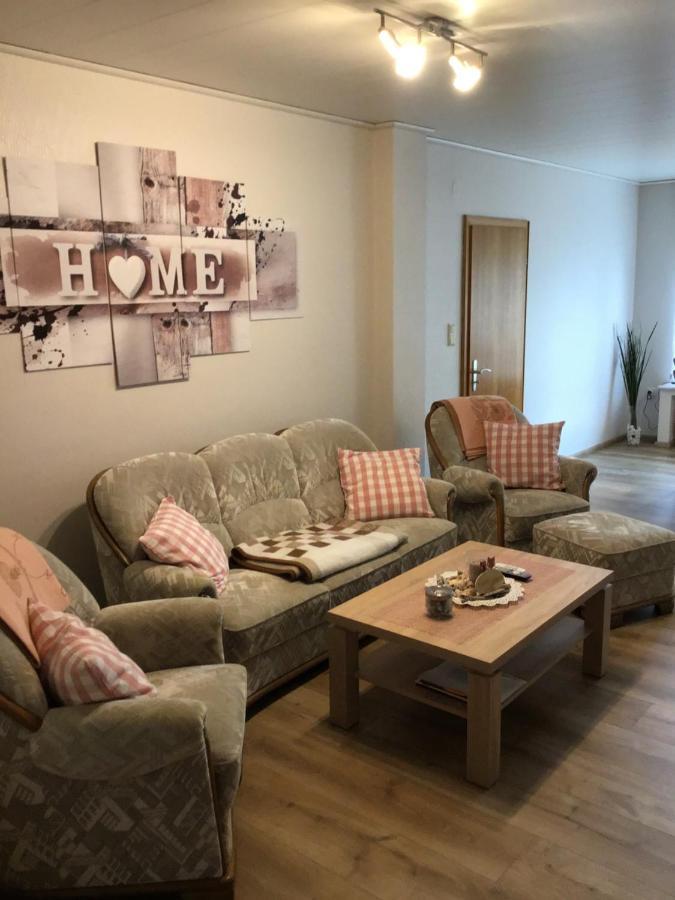 Ferienwohnung Am Wiehengebirge Hullhorst Exteriör bild