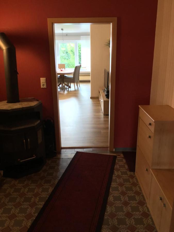 Ferienwohnung Am Wiehengebirge Hullhorst Exteriör bild