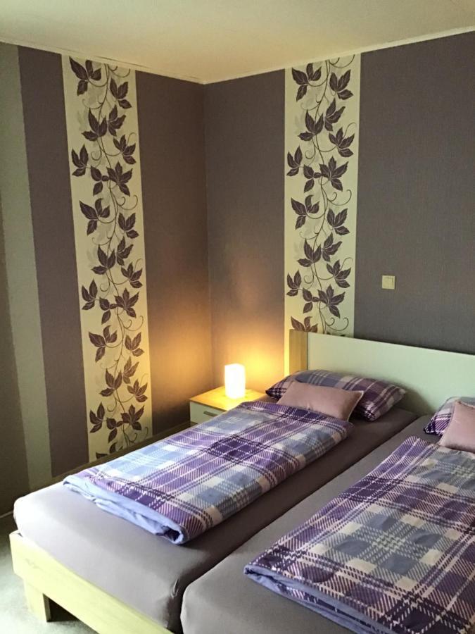 Ferienwohnung Am Wiehengebirge Hullhorst Exteriör bild